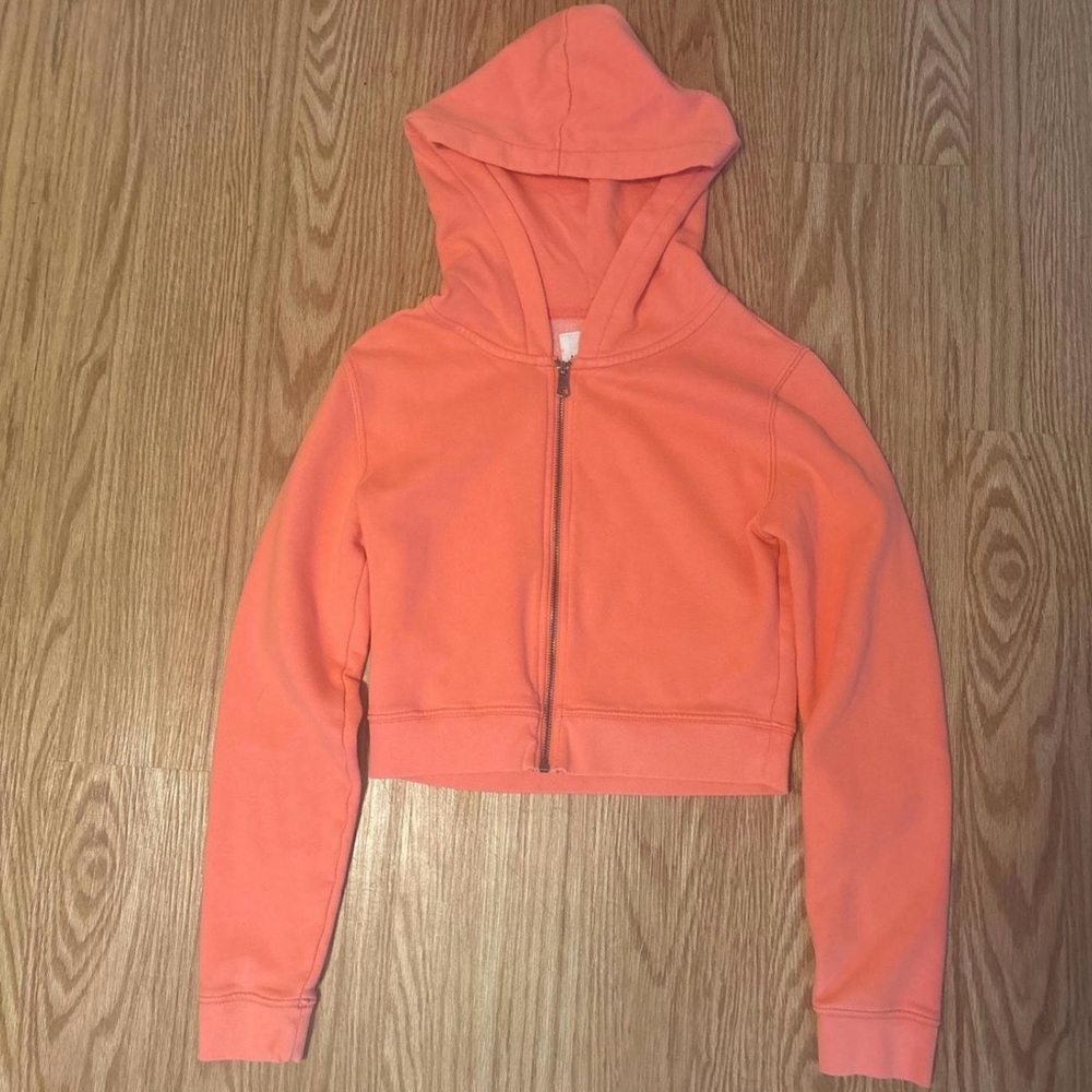 American Eagle Outfitters Vibrant Orange Hoodie